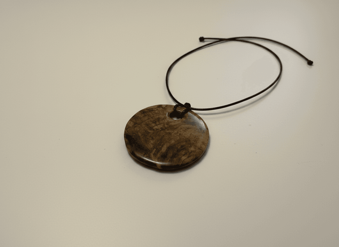 Pandantiv Medalion Rotund Nuc