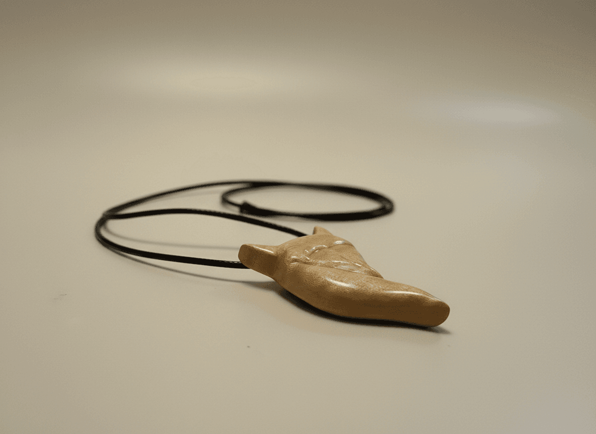 Pandantiv Frunză Stilizată